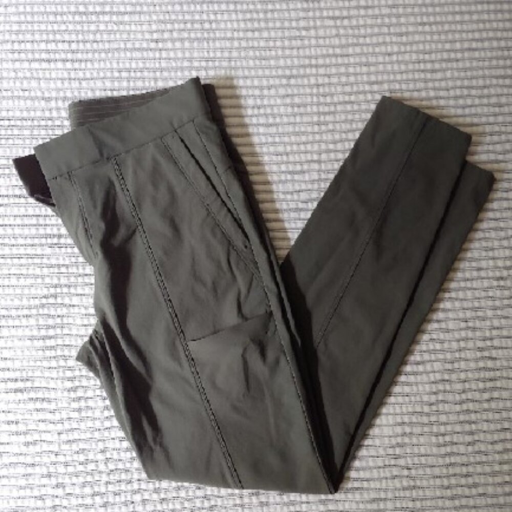 ATHLETA Wander Stash Skinny Pant Olive Green Size 4 - Picture 10 of 13